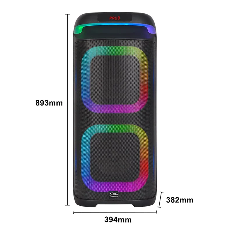 Bluetooth დინამიკი 2 მიკროფონით და პულტით OEM ZQS10220 - Image 5