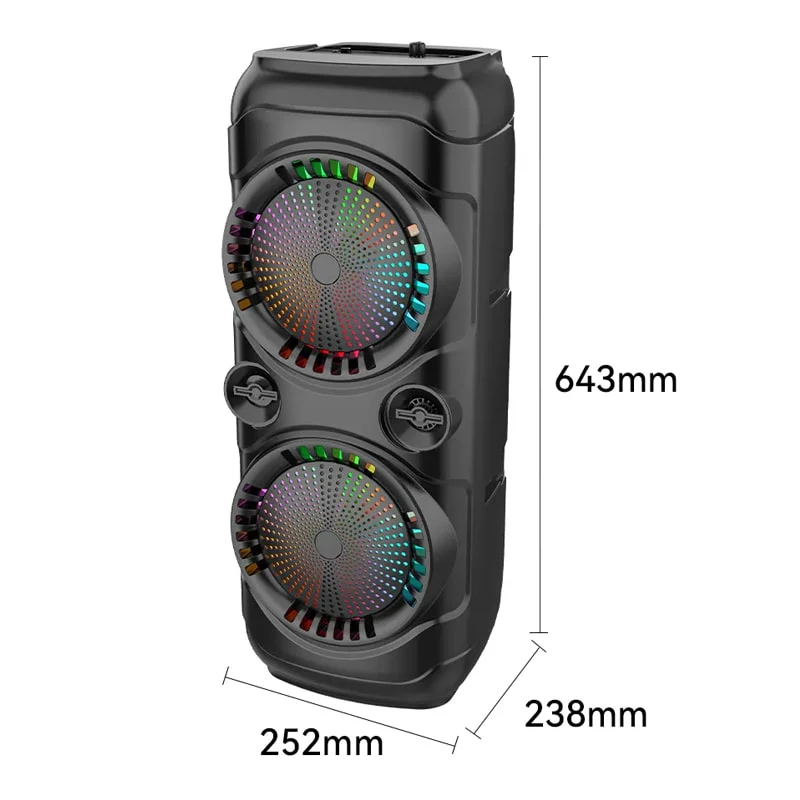 Bluetooth დინამიკი მიკროფონით და პულტით OEM ZQS8229 - Image 6