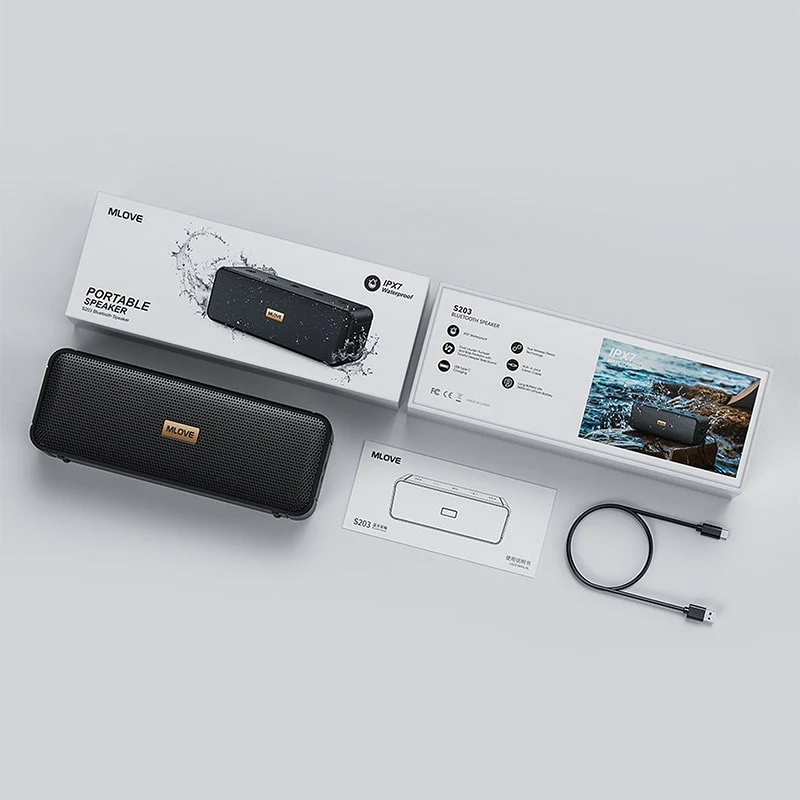 Bluetooth დინამიკი MLOVE S203 - Image 9