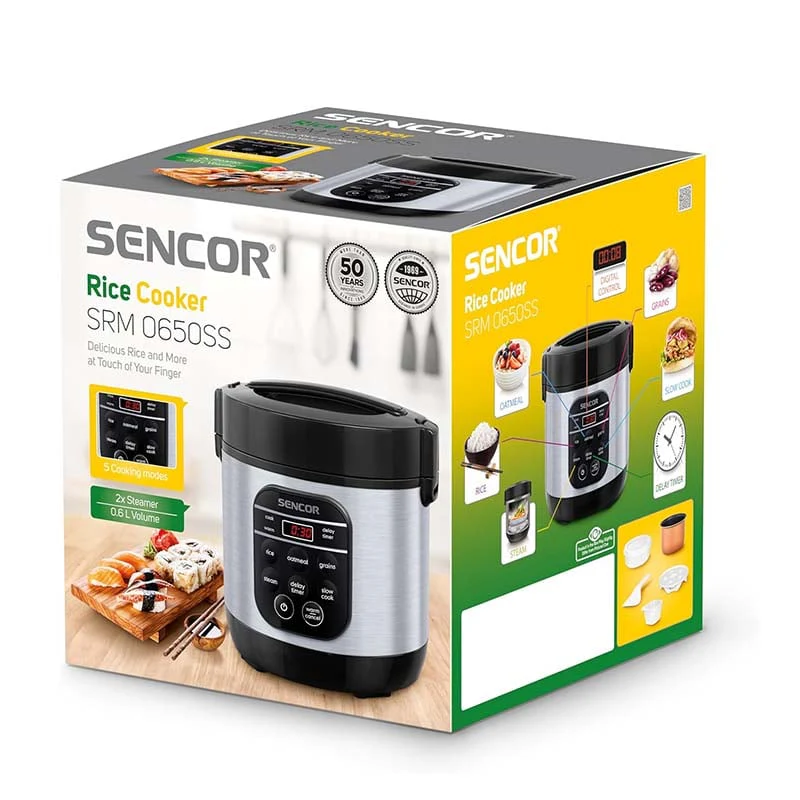 ბრინჯის სახარში ქვაბი Sencor SRM 0650SS - Image 6