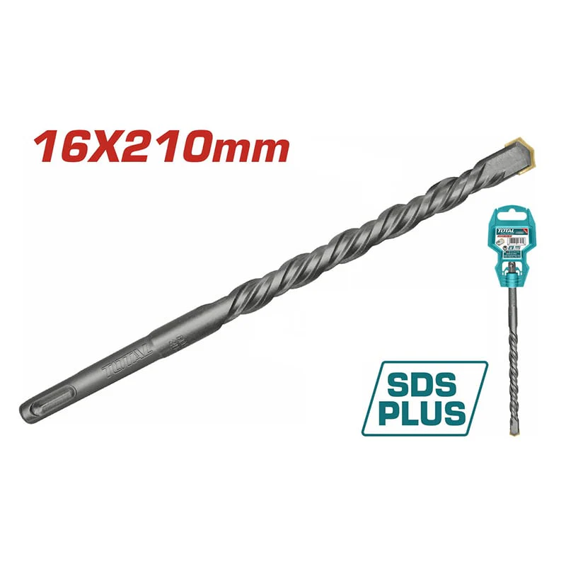 ბურღის პირი ბეტონისთვის 16x160მმ SDS-plus TOTAL TAC311602