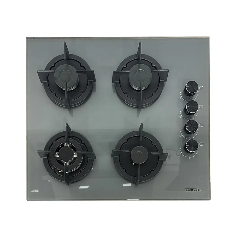 ჩასაშენებელი ქურის ზედაპირი LUXELL C6-40 BTF METALIC GREY