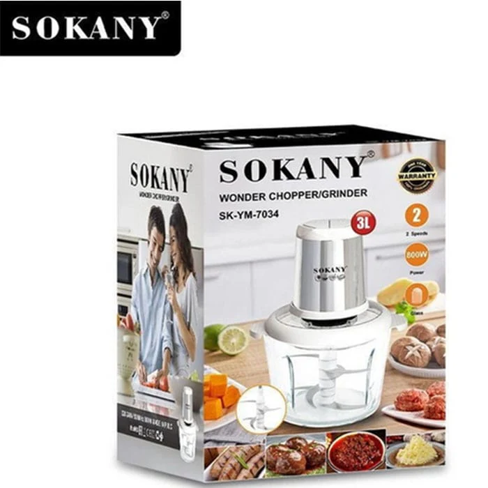 ჩოფერი 3ლ 800W Sokany SK-YM-7034 - Image 3