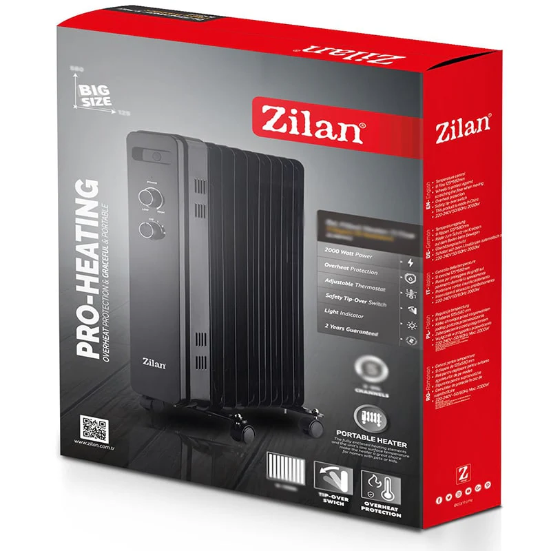 ზეთის გამათბობელი Zilan ZLN8450 - Image 4