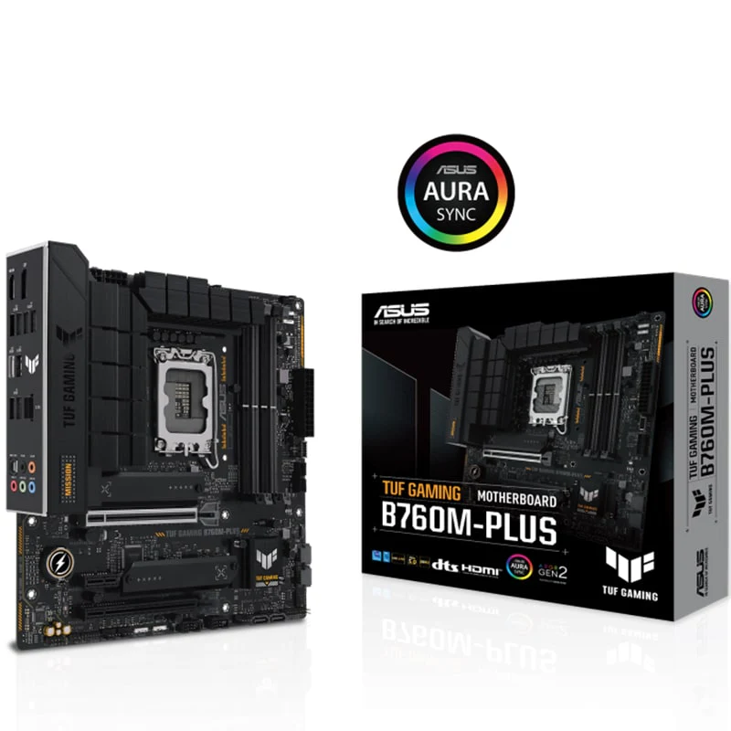 დედა დაფა Asus TUF Gaming B760M-PLUS (90MB1ES0-M1EAY0) - Image 2