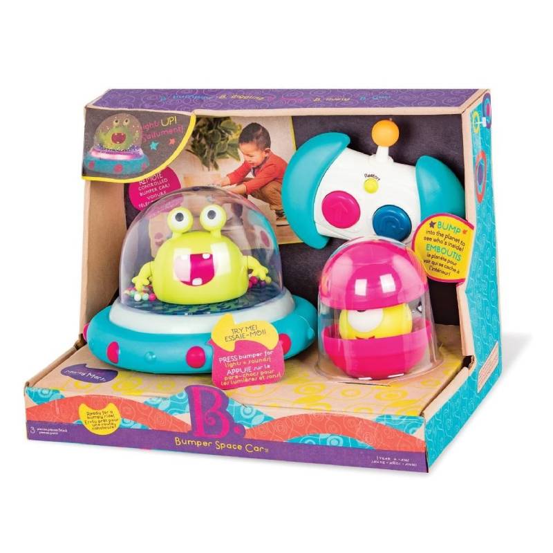 დისტანციურად მართვადი სათამაშო ხომალდი Btoys R/C BUMPER CAR WITH PLANET BX1573Z - Image 6