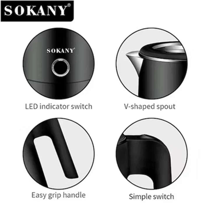 ელექტრო ჩაიდანი SOKANY SK-SH-1077 - Image 3