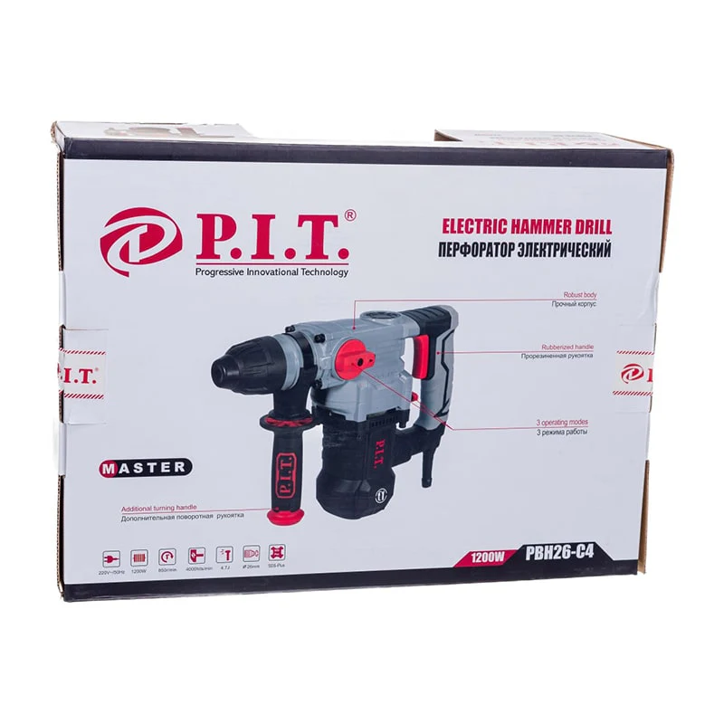 ელექტრო პერფერატორი 1200W P.I.T. PBH26-C4 - Image 5