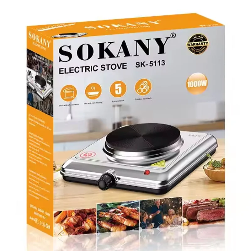 ელექტრო ქურა Sokany SK-5113 - Image 6