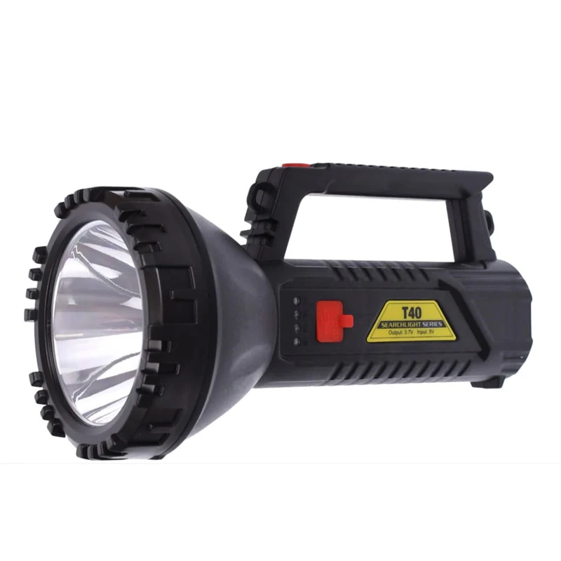 300 მეტრზე მომუშავე დამუხტვადი ფანარი OEM T40 - Image 7