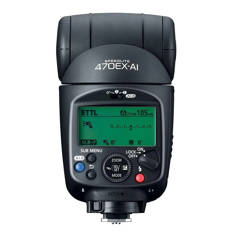 ფოტო კამერის განათება Canon Speedlite 470EX-AI Black - Image 6