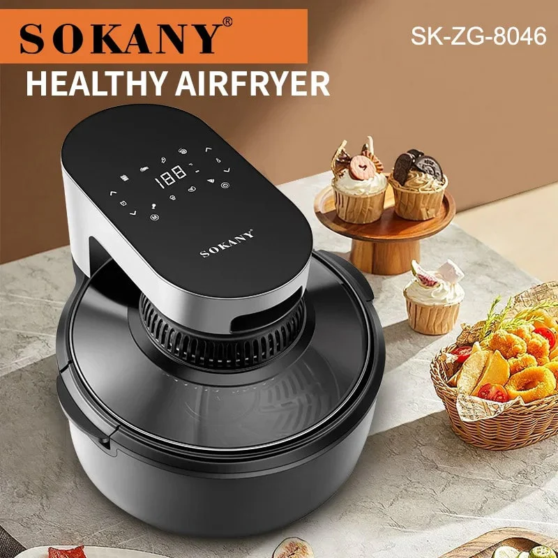 ფრის და ქათმის მოსამზადებელი აპარატი 5.5ლ Sokany SK-ZG-8046