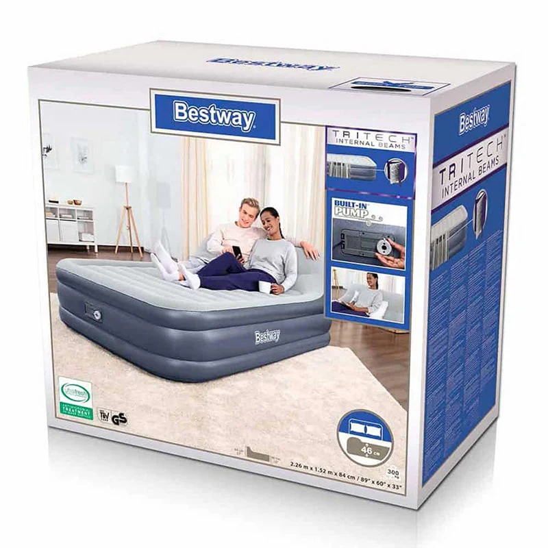 გასაბერი ლეიბი 226 х 152 х 84 სმ Bestway 67923 - Image 3