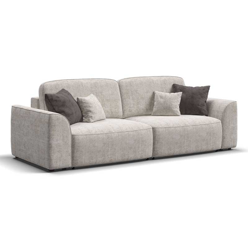 გასაშლელი დივანი სათავსოთი Offenburg Light Gray 250x115x82 სმ - Image 3