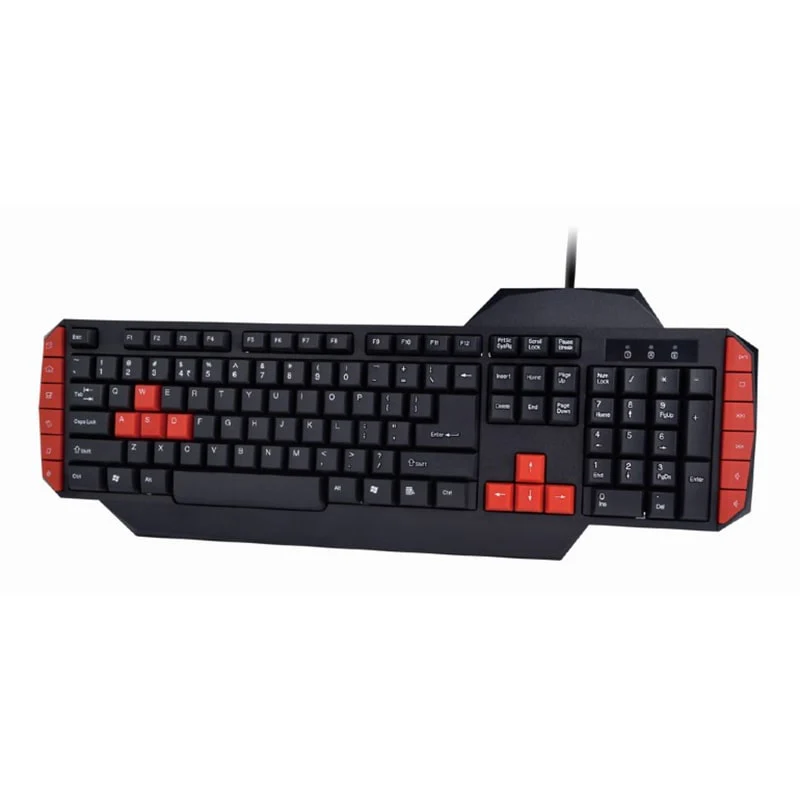 გეიმინგ კომპლექტი GEMBIRD 4-in-1 backlight gaming kit US layout - Image 2