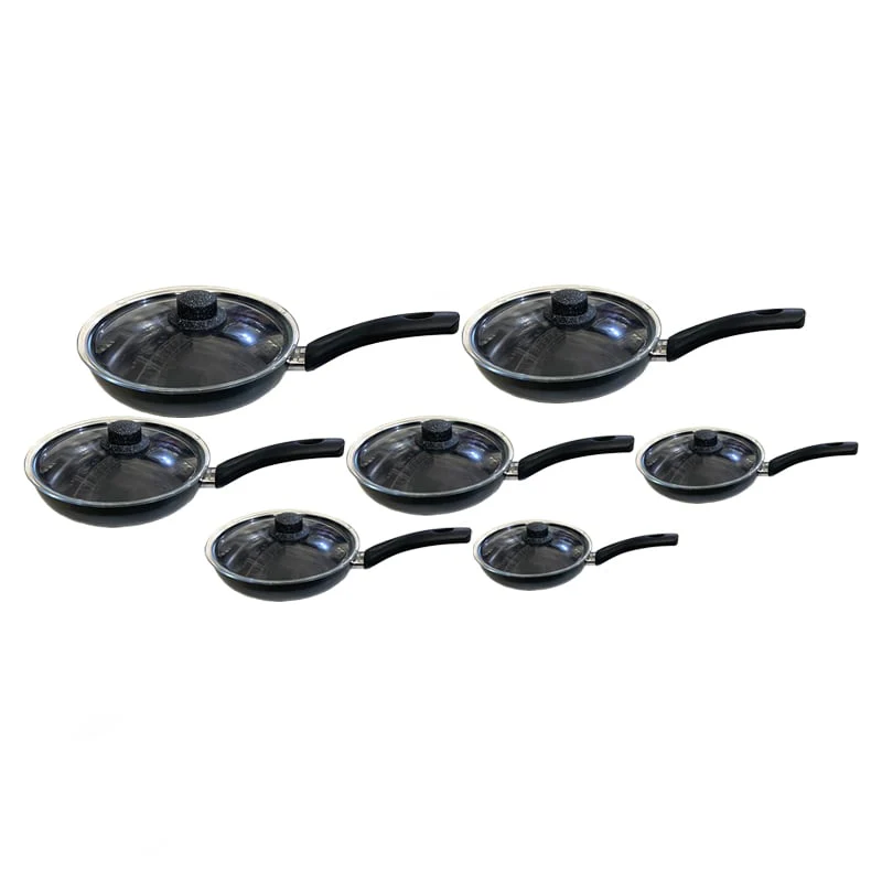 გრანიტის ტაფების 7 ცალიანი კომპლექტი Assos 7PCS