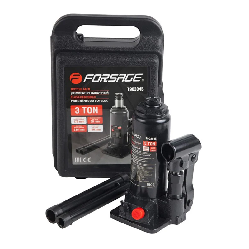 ბოთლისებრი ამწე (დომკრატი) 3ტ Forsage F-T90304S - Image 3