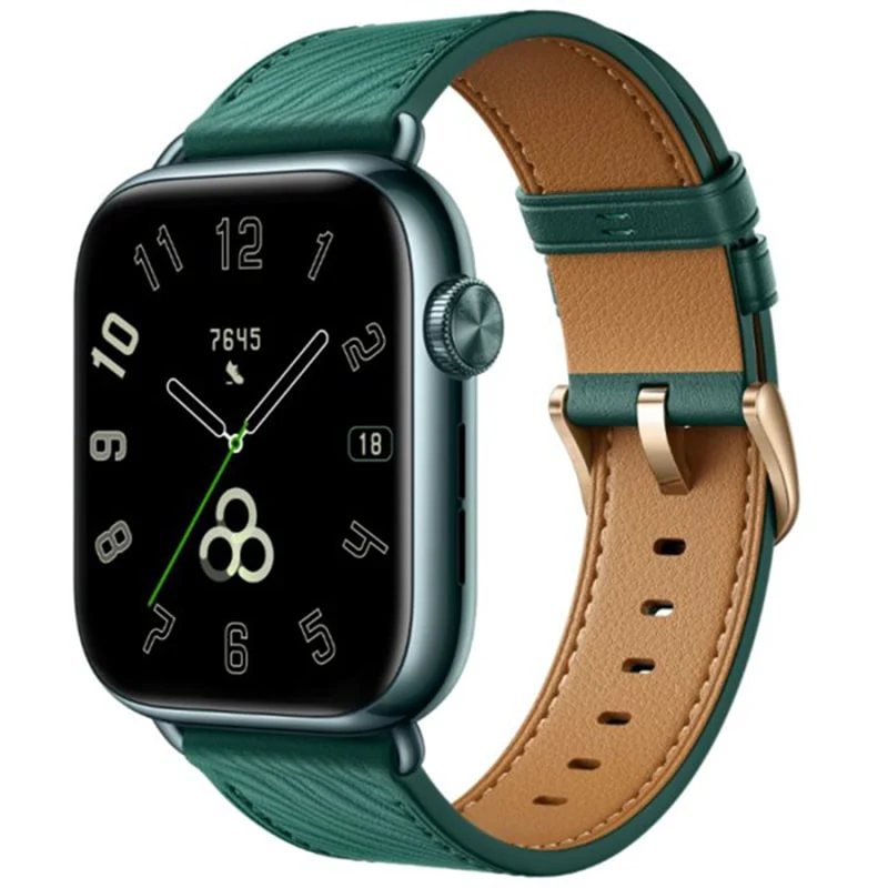 სმარტ საათი Honor Watch 5 Leather Strap Green (STL-B19) - Image 2