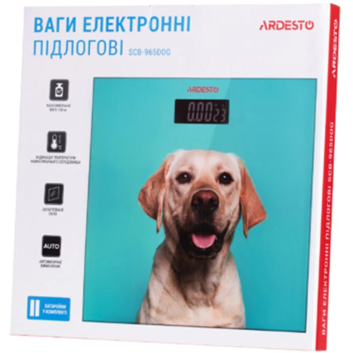 იატაკის სასწორი ARDESTO SCB-965DOG - Image 5