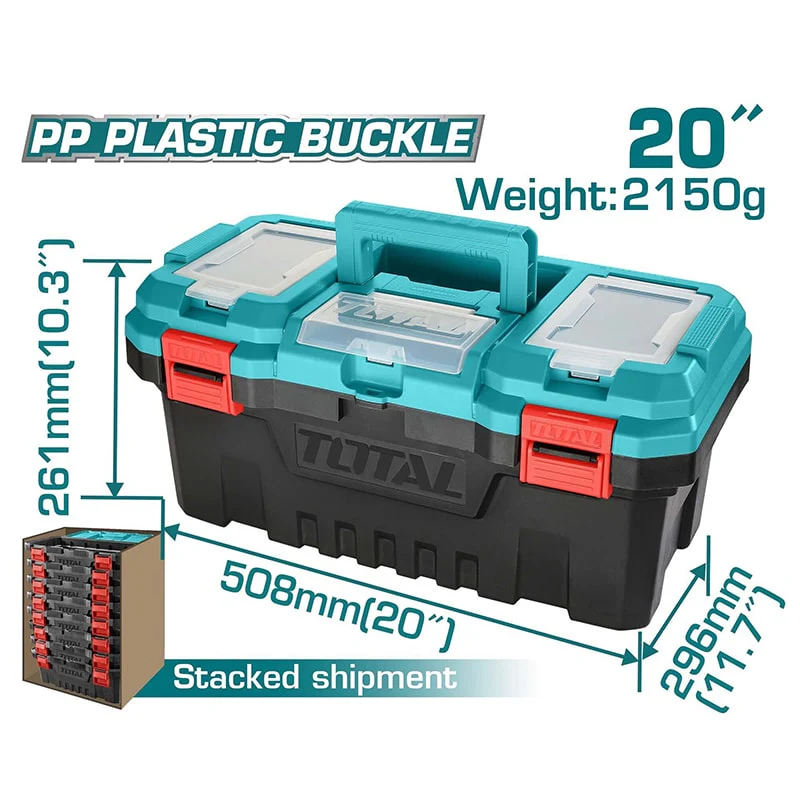 ინსტრუმენტების ყუთი TOTAL TPBX0201 - Image 2