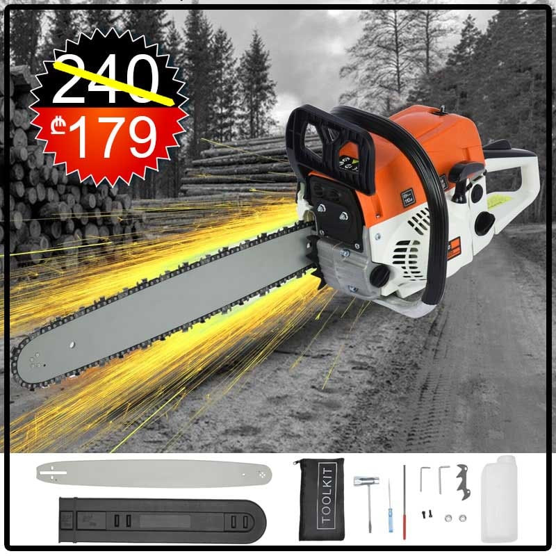 ჯაჭვური ხერხი ბენზინზე (დრუჟბა) 2000W MUR-CELL 00-5200A