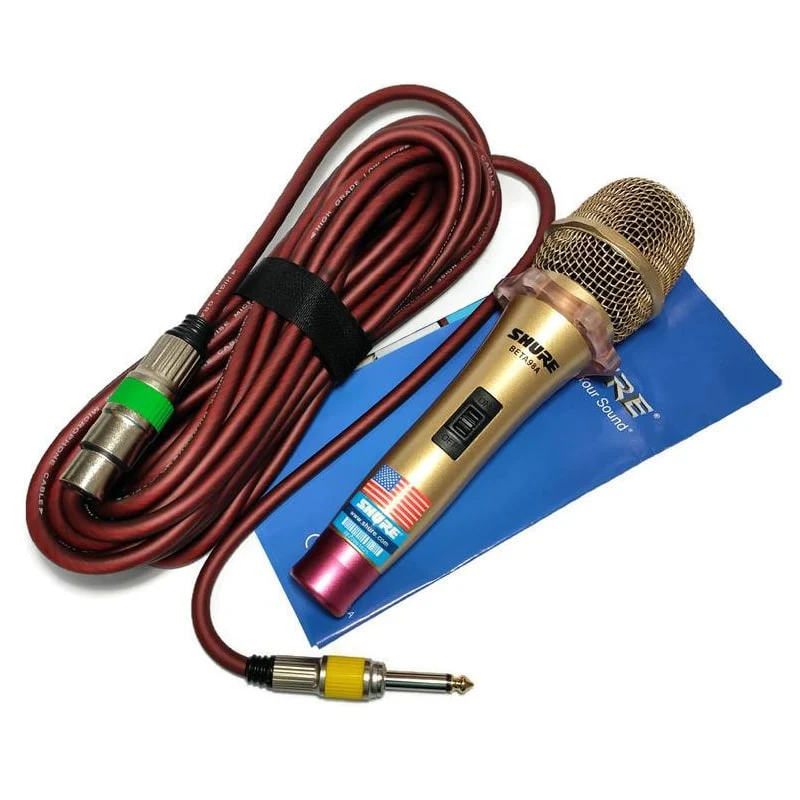 კაბელიანი კარაოკე მიკროფონი OEM BETA98A - Image 3