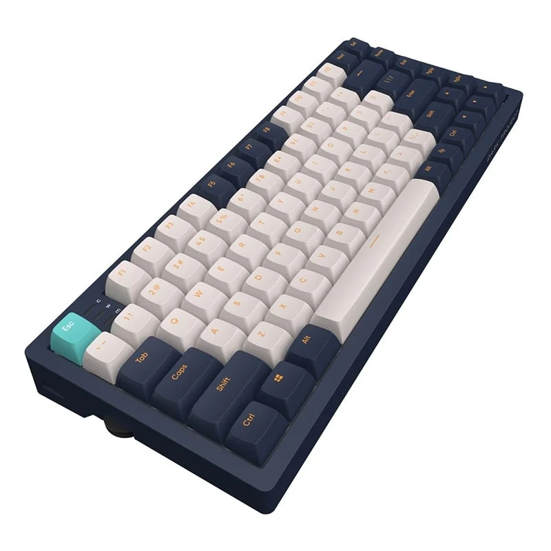 კლავიატურა Dark Project KD83A Ivory Navy Blue RGB ANSI Layout EN - Image 4