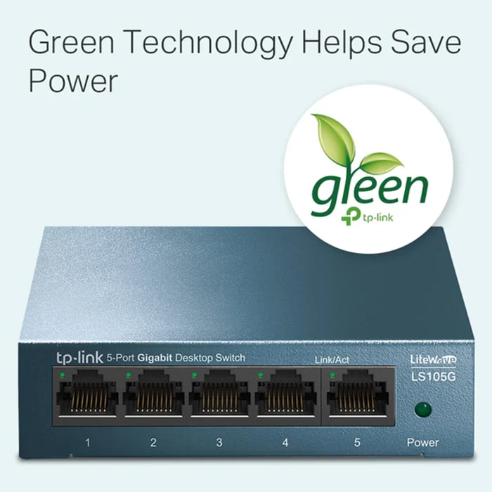კომუტატორი (სვიჩი) TP-Link LS105G - Image 3