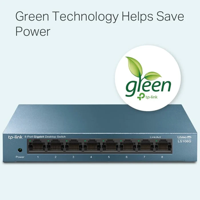 კომუტატორი (სვიჩი) TP-Link LS108G - Image 4