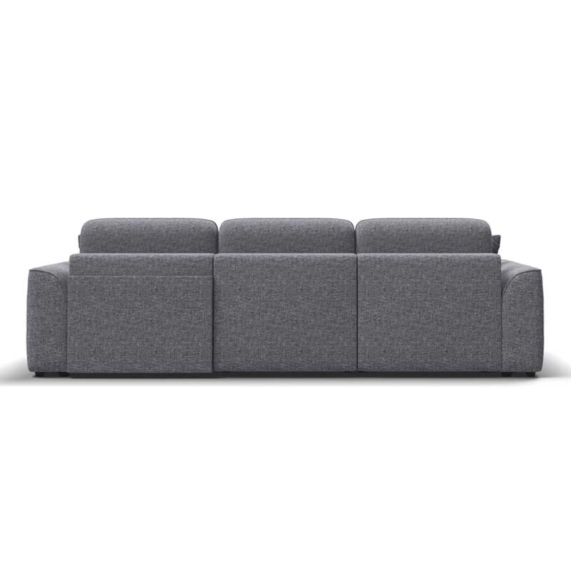 კუთხის გასაშლელი დივანი სათავსოთი Larnaca Light Gray 291x160x82 სმ - Image 7
