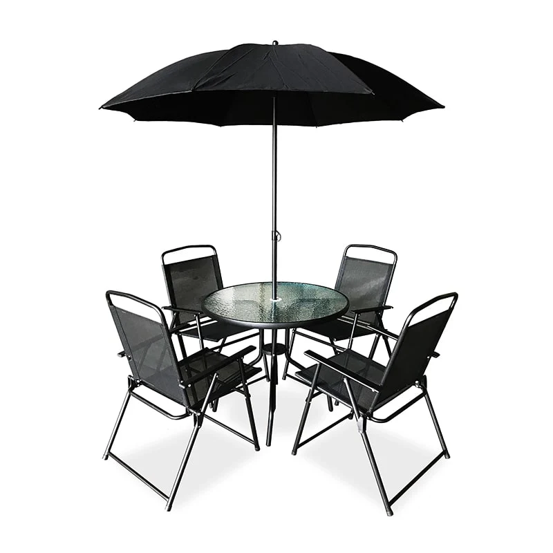 მაგიდა 4 სკამით + ქოლგა SA1706 BM-00180235 - Image 2