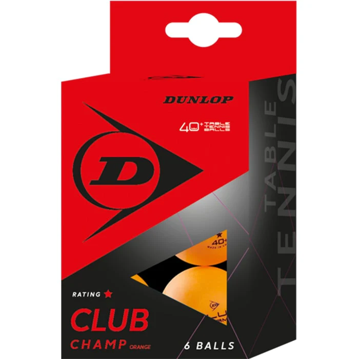 მაგიდის ტენისის ბურთები 6ც CLUB CHAMP6 BALL BOX ORG