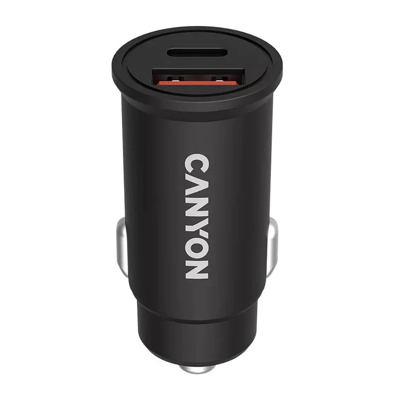 მანქანის დამტენი Canyon C-20-03 PD 30W Dual Port CNS-CCA20B03 - Image 2