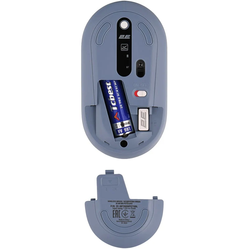 მაუსი 2E-MF300WPETSBL - Image 3