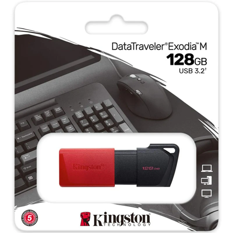 მეხსიერების ბარათი Kingston 128GB DTXM/128GB - Image 3