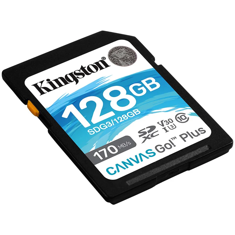 მეხსიერების ბარათი Kingston 128GB SDXC Canvas Go! Plus (SDG3/128GB) - Image 2