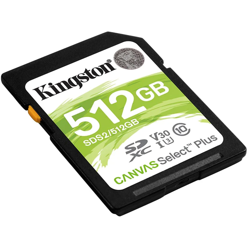 მეხსიერების ბარათი Kingston 512GB SDXC Canvas Select Plus (SDS2/512GB) - Image 2