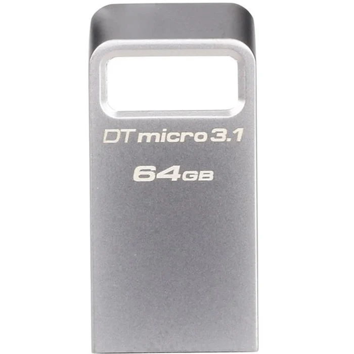 მეხსიერების ბარათი Kingston 64GB DTMicro USB 3.1 Type-A (DTMC3/64GB) - Image 2