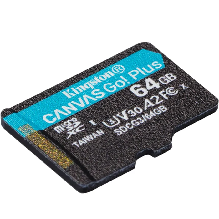 მეხსიერების ბარათი Kingston 64GB SDXC Canvas Go Plus (SDCG3/64GBSP) - Image 3