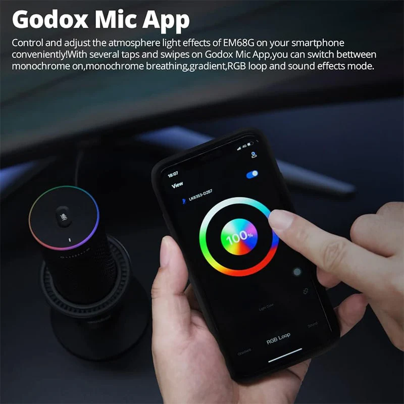 მიკროფონი Godox E-sports EM68G - Image 4