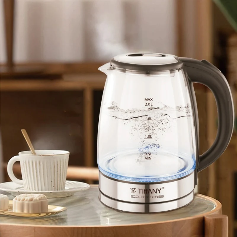 მინის ელექტრო ჩაიდანი Tiffany TF-971 - Image 3