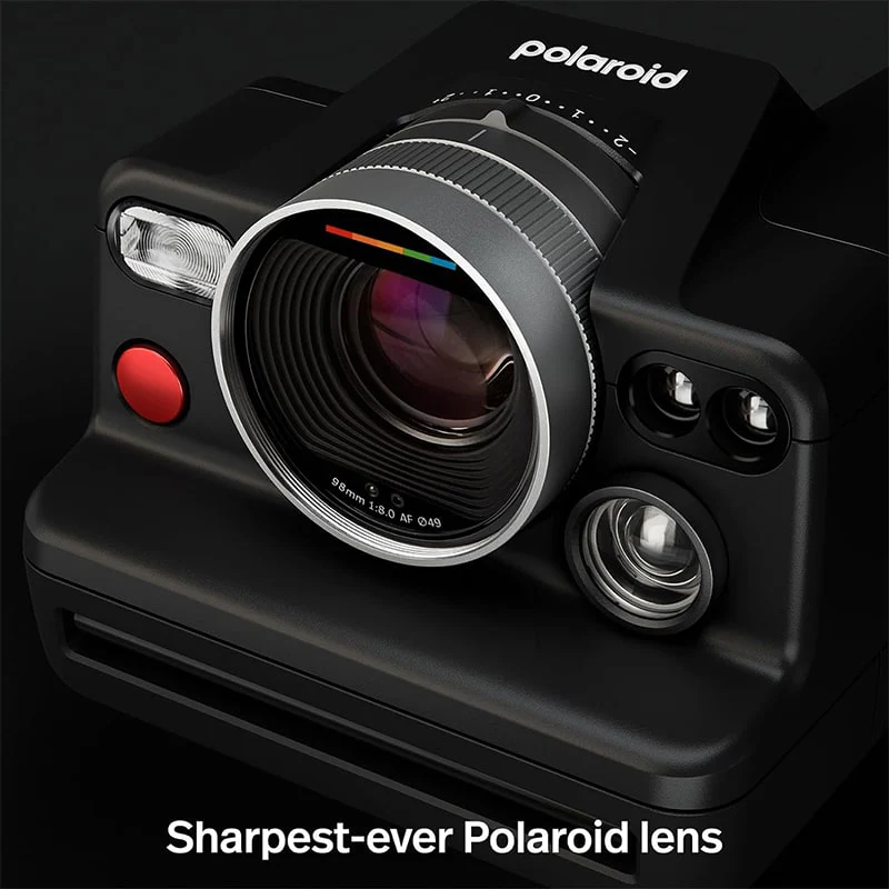 მომენტალური ბეჭვდის ფოტოაპარატი Polaroid I-2 Black - Image 3