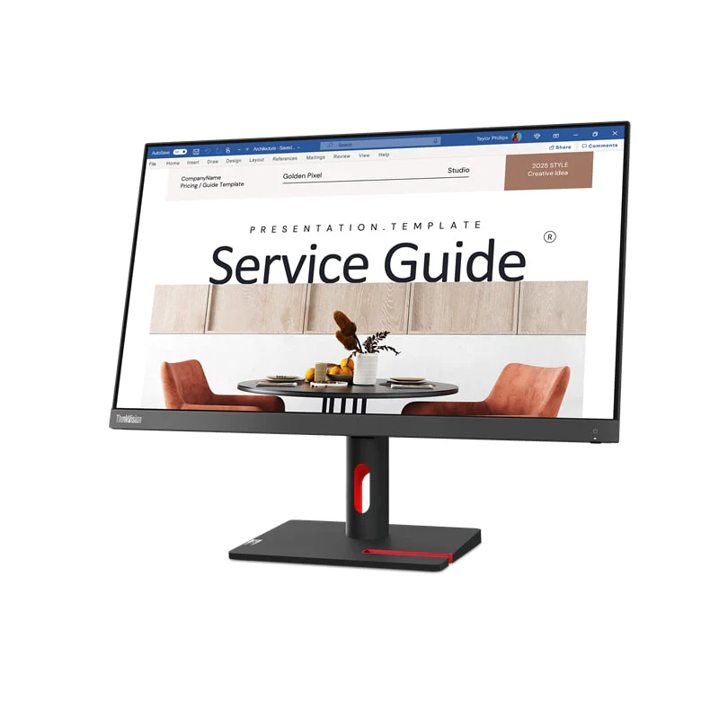 მონიტორი 23.8'' Lenovo ThinkVision S24i-30 (63DEKAT3EU) - Image 2