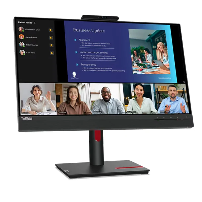 მონიტორი 23.8'' Lenovo ThinkVision T24V-30 (63D8MAT3EU) - Image 2