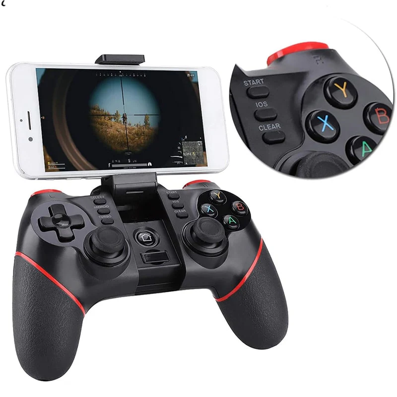 მრავალფუნქციური უკაბელო Bluetooth კონტროლერი OEM T-6 - Image 3