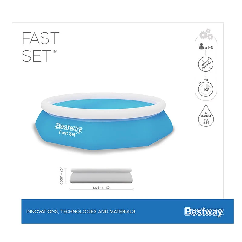 მრგვალი გასაბერი აუზი 305 x 66 სმ 3200 ლიტრი Bestway 57456 - Image 6