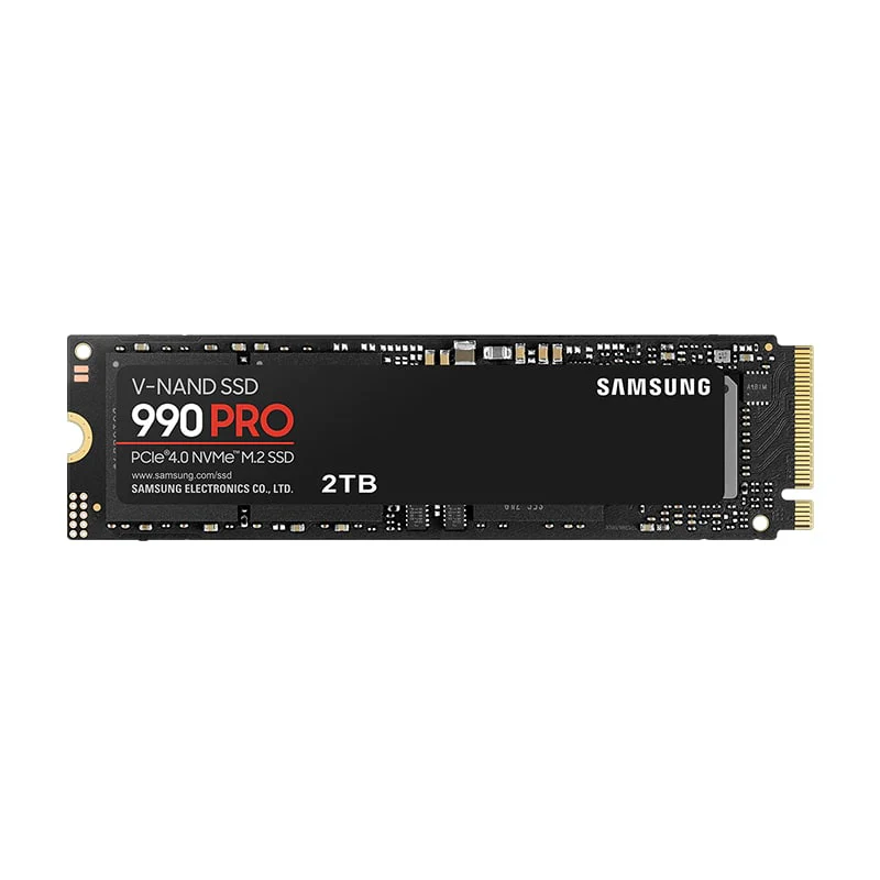 მყარი დისკი 2TB Samsung 990 PRO PCIe 4.0 NVMe M.2 SSD (MZ-V9P2T0BW)