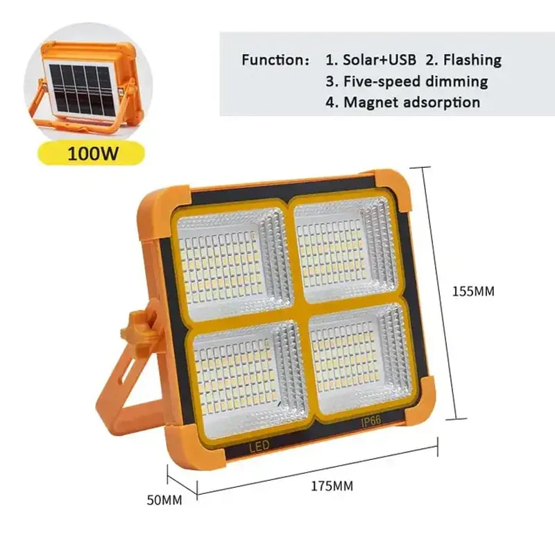 მზის ენერგიაზე მომუშავე სანათი OEM LED84710 - Image 6