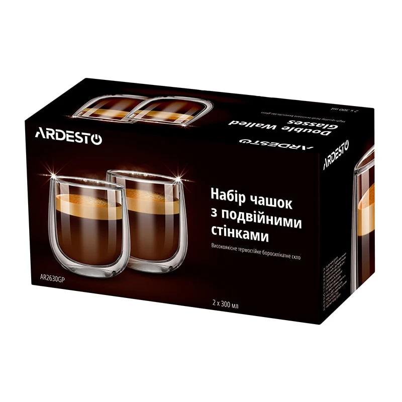 ორმაგი ჭიქების ნაკრები ARDESTO AR2630GP - Image 3