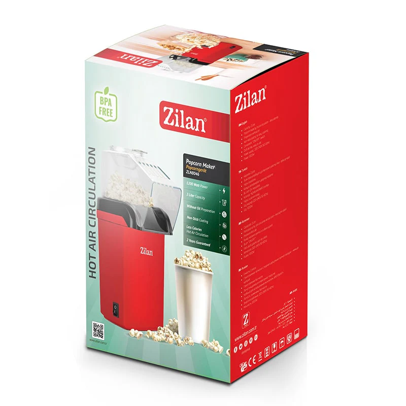 პოპკორნის აპარატი Zilan ZLN8046 - Image 2